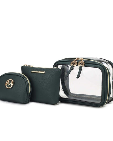 MKF Laura 10 PCS Cosmetic Set by Mia K - Sleekdenim.com