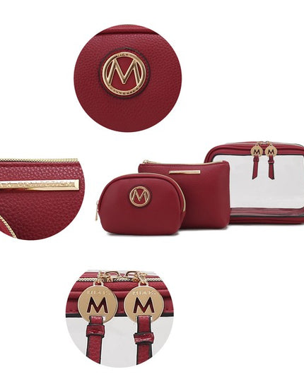 MKF Laura 10 PCS Cosmetic Set by Mia K - Sleekdenim.com