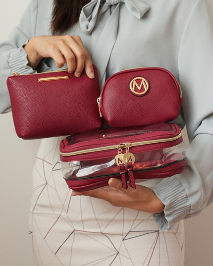 MKF Laura 10 PCS Cosmetic Set by Mia K - Sleekdenim.com