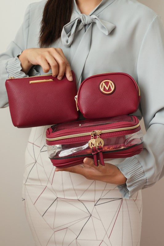 MKF Laura 10 PCS Cosmetic Set by Mia K - Sleekdenim.com