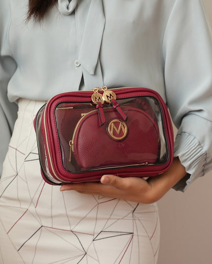 MKF Laura 10 PCS Cosmetic Set by Mia K - Sleekdenim.com