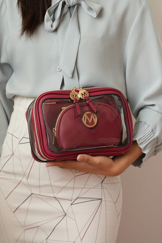 MKF Laura 10 PCS Cosmetic Set by Mia K - Sleekdenim.com