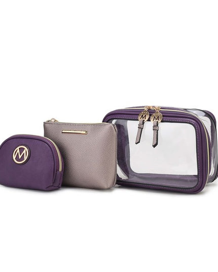 MKF Laura 10 PCS Cosmetic Set by Mia K - Sleekdenim.com