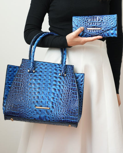 MKF Collection Viridiana Croc-Embossed Tote Bag - Sleekdenim.com