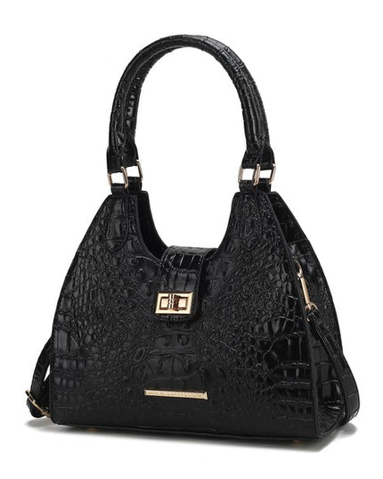 MKF Ava Faux Crocodile-Embossed Tote Bag by Mia K - Sleekdenim.com