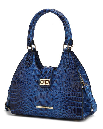 MKF Ava Faux Crocodile-Embossed Tote Bag by Mia K - Sleekdenim.com
