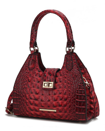 MKF Ava Faux Crocodile-Embossed Tote Bag by Mia K - Sleekdenim.com
