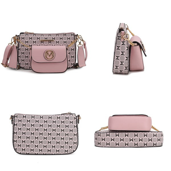 MKF Ciri Double Crossbody Bag by Mia K - Sleekdenim.com