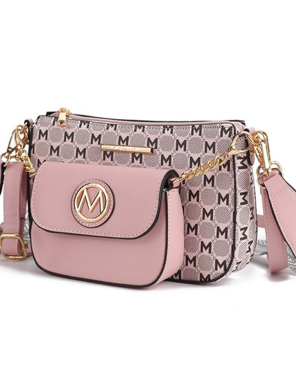 MKF Ciri Double Crossbody Bag by Mia K - Sleekdenim.com