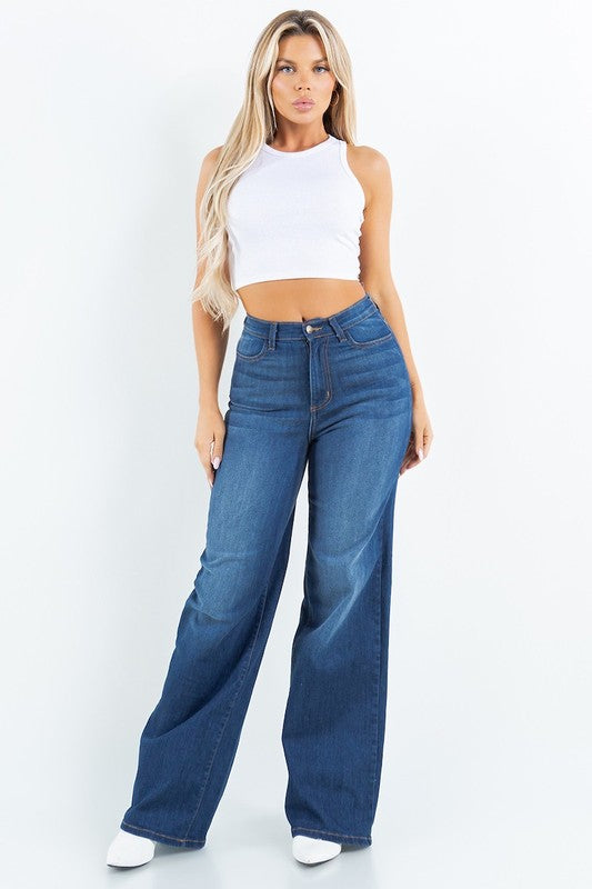 Camila Wide Leg Jean - Sleekdenim.com