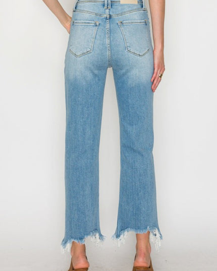 AT1120WDM - Ultra High Rise Modern Wide Jeans – Vi - Sleekdenim.com