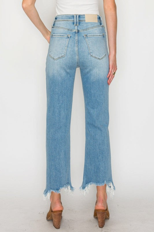AT1120WDM - Ultra High Rise Modern Wide Jeans – Vi - Sleekdenim.com