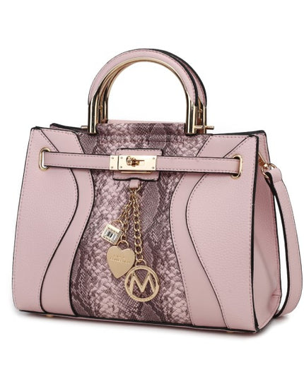 Cassia vegan Leather Satchel Bag - Sleekdenim.com