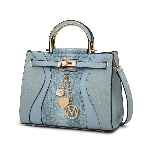 Cassia vegan Leather Satchel Bag - Sleekdenim.com