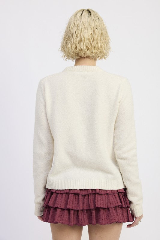 FITTED BUTTON UP CARDIGAN - Sleekdenim.com