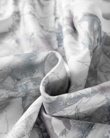 Abstract Camo Pullover & Drawstring Shorts Set - Sleekdenim.com