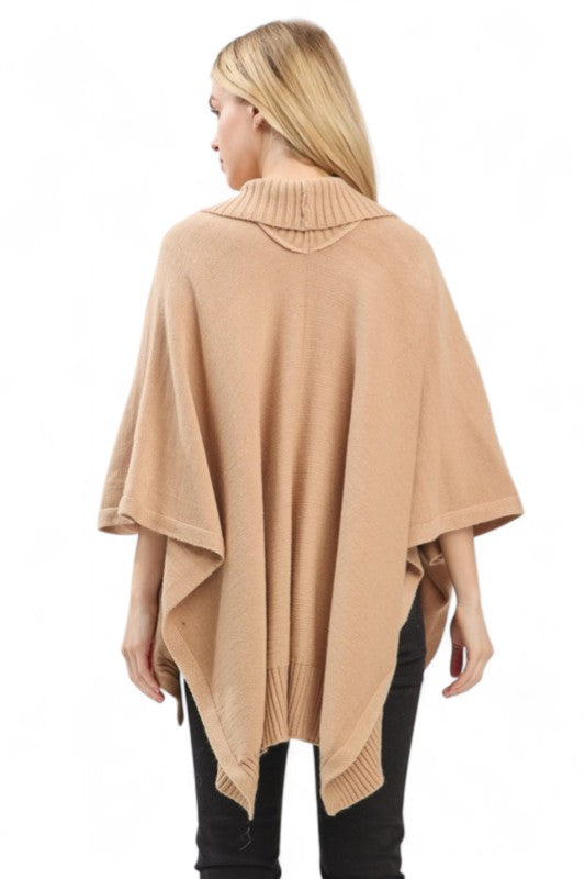 Soft Knit Open Front Shawl Cardigan - Sleekdenim.com