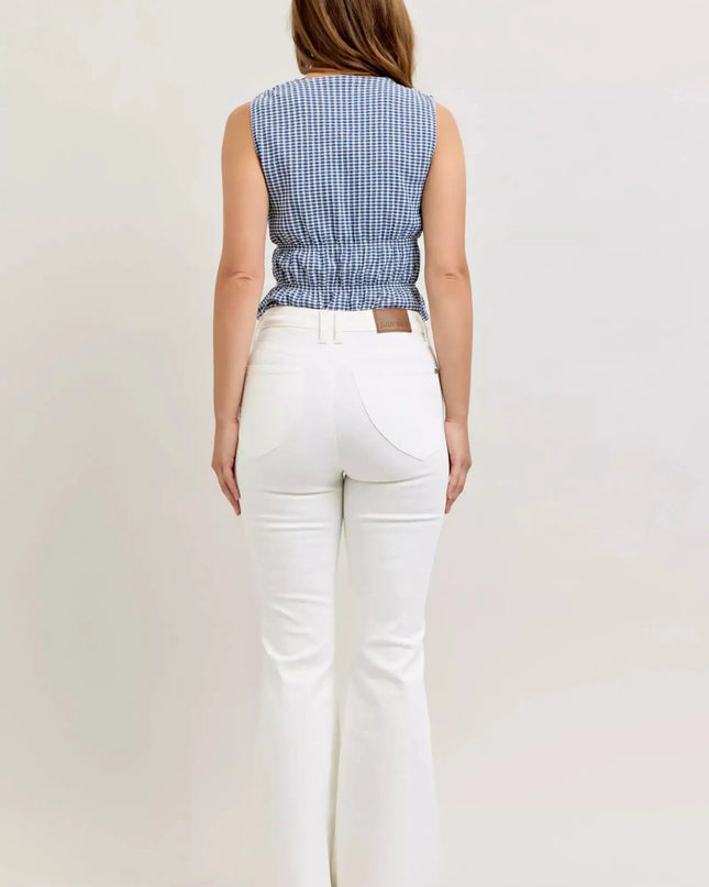Judy Blue High-Waisted Tummy Control Flare Jeans - Sleekdenim.com