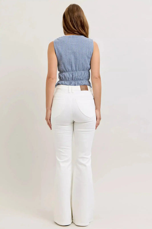 Judy Blue High-Waisted Tummy Control Flare Jeans 881081 - Sleekdenim.com