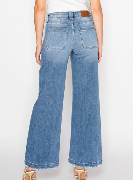 AT2080PZMT ECO FRIENDLY FABRIC HIGH RISE SLIM PALA - Artemis Vintage