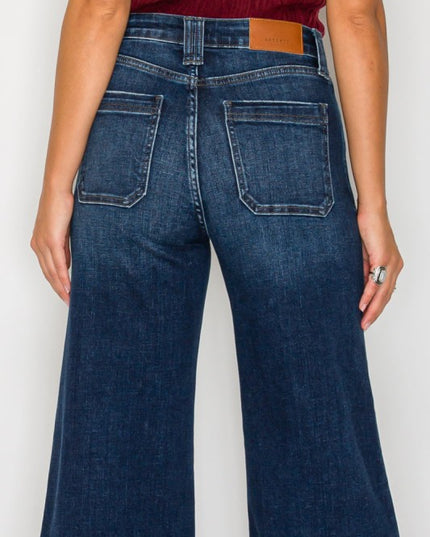 AT2099WDDT - TUMMY CONTORL HIGH RISE A-WIDE LEG FI - Sleekdenim.com