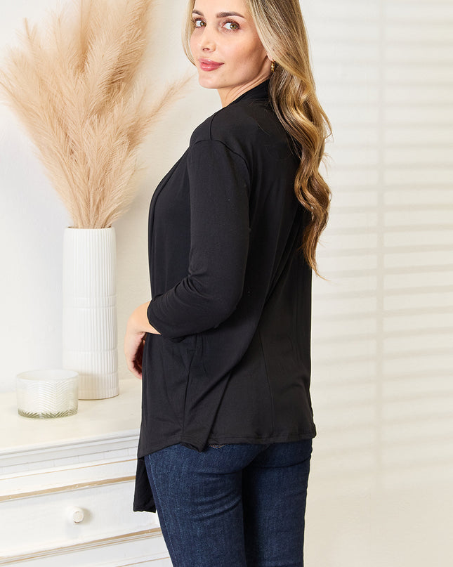 Culture Code Full Size Open Front Cardigan - Sleekdenim.com