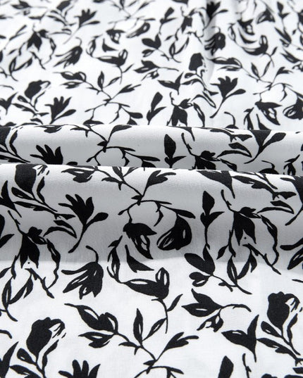 Floral Lace Puff Sleeve Top - Sleekdenim.com