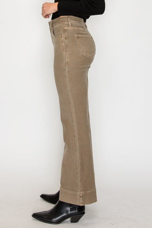 AT2103FLKHT - TUMMY CONTROL HIGH RISE HOLLY FLARE - Sleekdenim.com