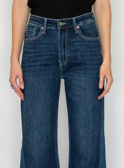 AT2005WDM - HIGH RISE FLARE JEANS - Sleekdenim.com