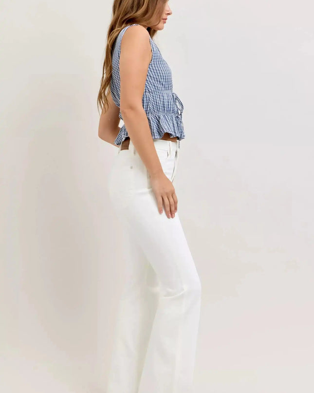 Judy Blue High-Waisted Tummy Control Flare Jeans - Sleekdenim.com