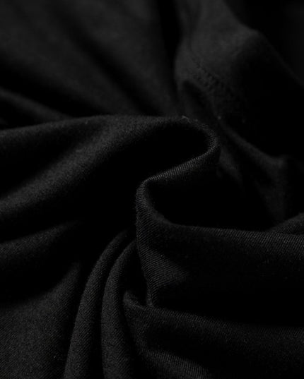 Solid Scoop Neck Long Sleeve Top - Sleekdenim.com