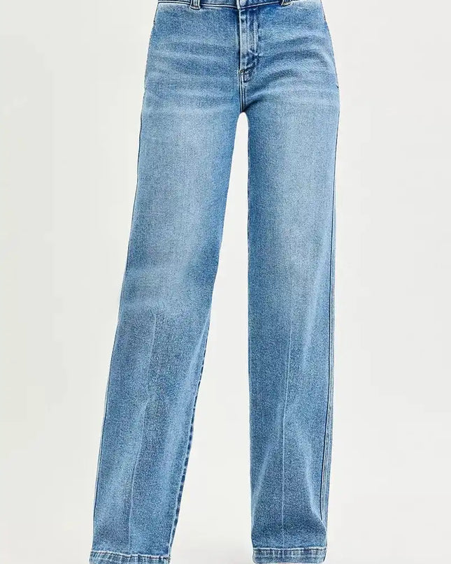 RISEN Slouchy Straight Jeans - Sleekdenim.com