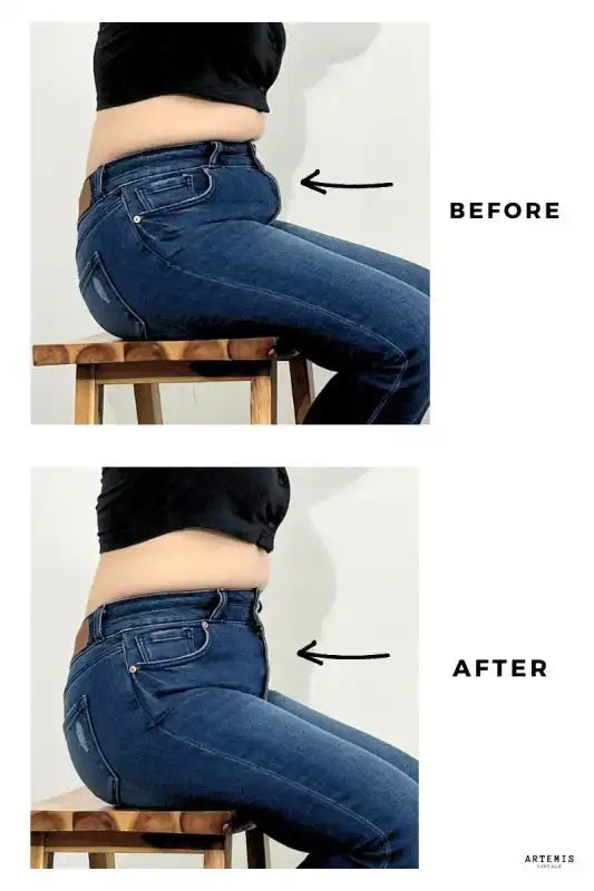 Artemis Vintage AT1018FLDNT Colle High Rise Crop Flare Jeans - Sleekdenim.com