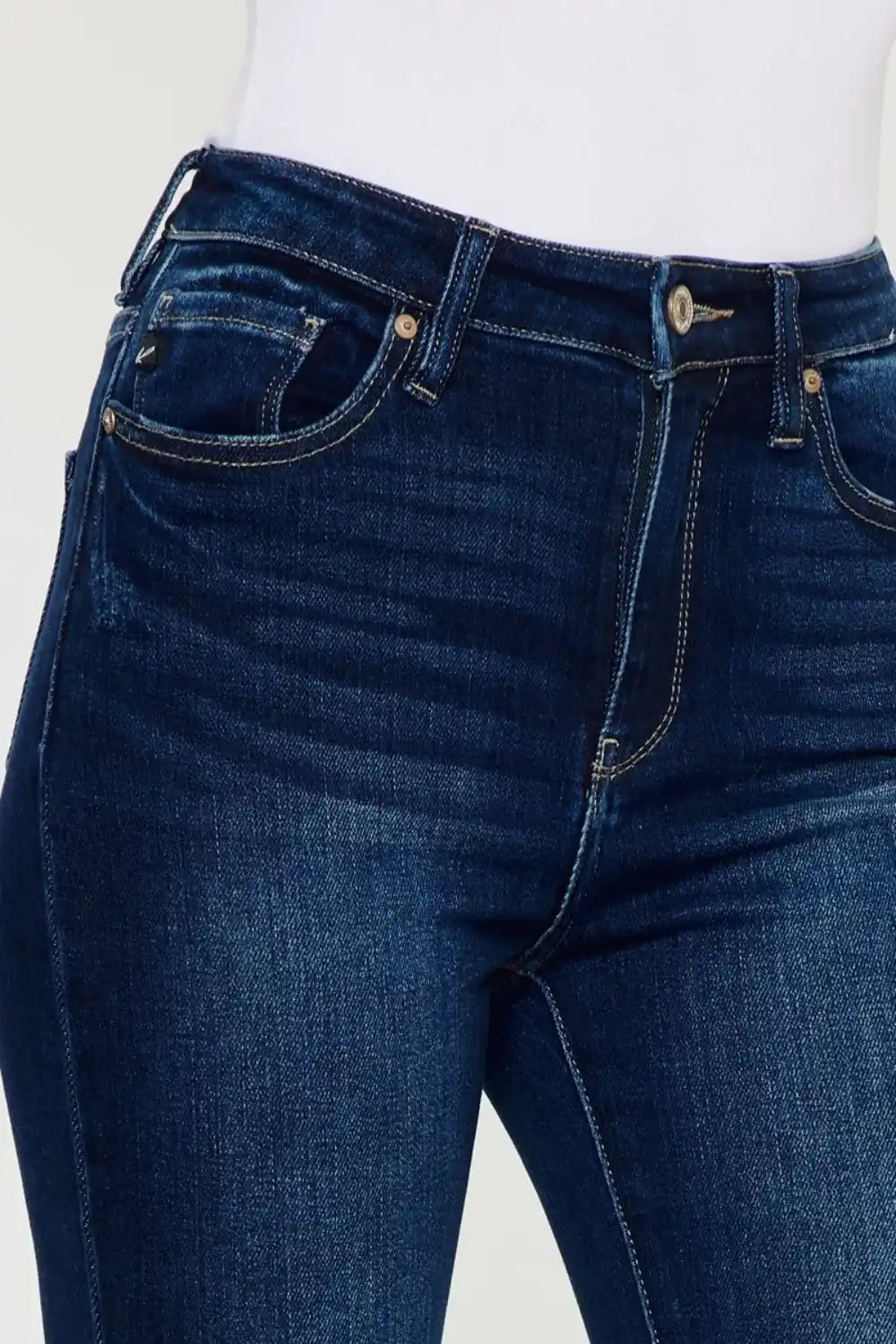 Kancan "Lucero" High Rise Ankle Skinny Jeans (Plus Size) - Sleekdenim.com