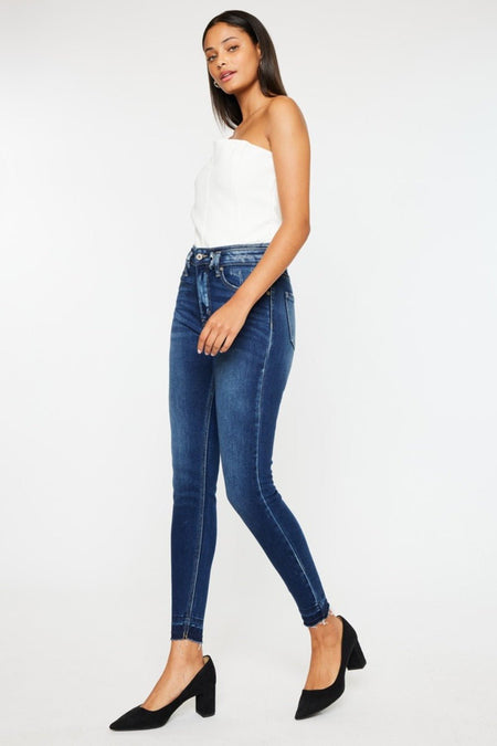 Kancan Full Size High Rise Ankle Skinny Jeans | Sleekdenim.com