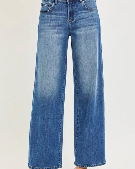 RISEN Slouchy Baggy Jeans with Pockets - Sleekdenim.com