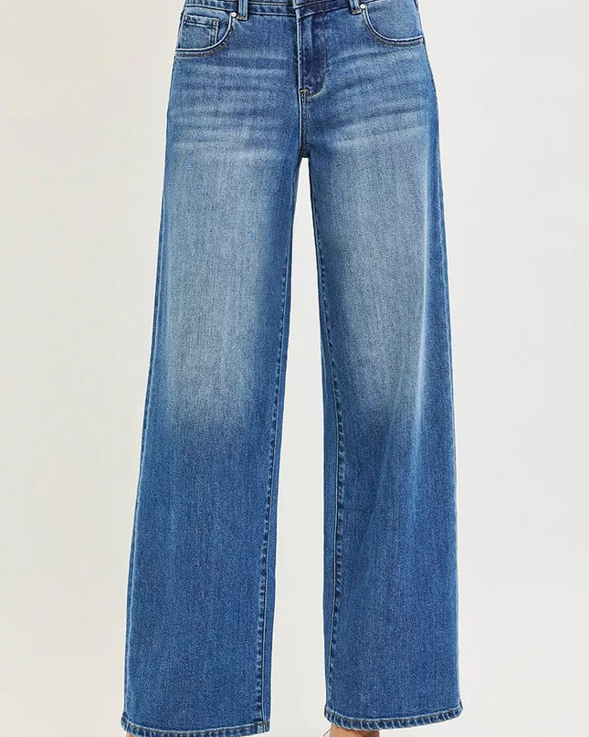RISEN Slouchy Baggy Jeans with Pockets - Sleekdenim.com