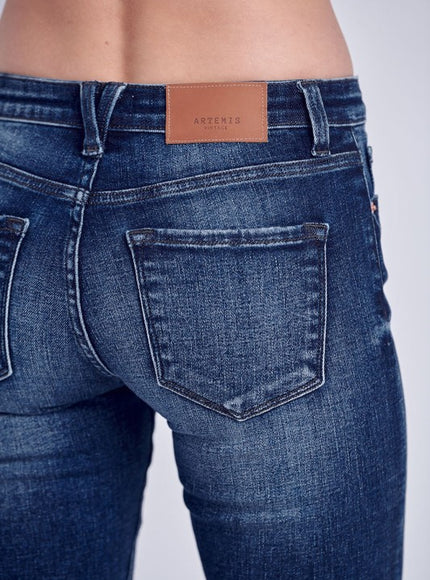 AT1044MSKD Mid Rise Full Length Skinny Jeans - Artemis Vintage
