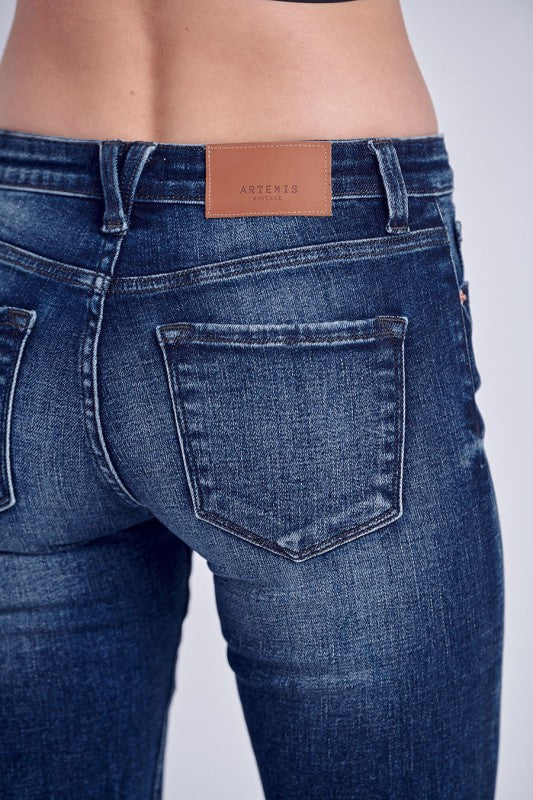 AT1044MSKD Mid Rise Full Length Skinny Jeans - Artemis Vintage
