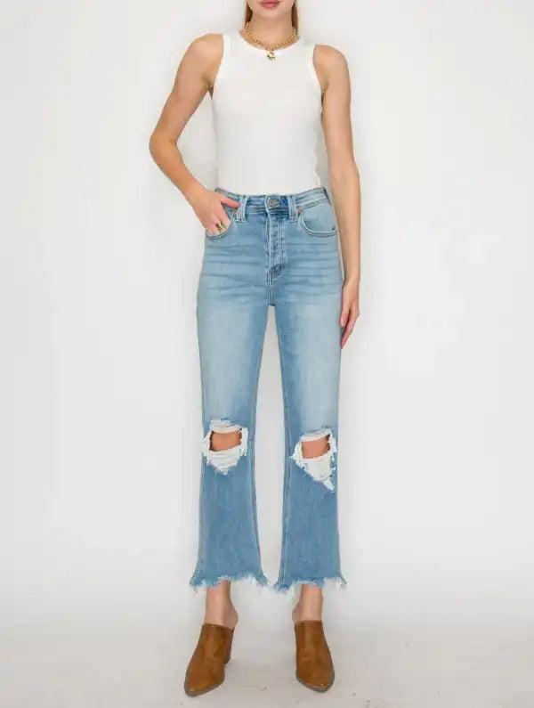 Artemis Vintage AT1120WDM - Ultra High Rise Modern Wide Jeans – Vi - Sleekdenim.com