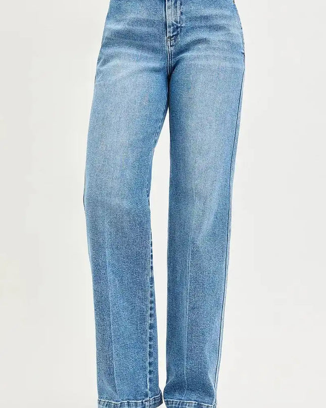 RISEN Slouchy Straight Jeans - Sleekdenim.com