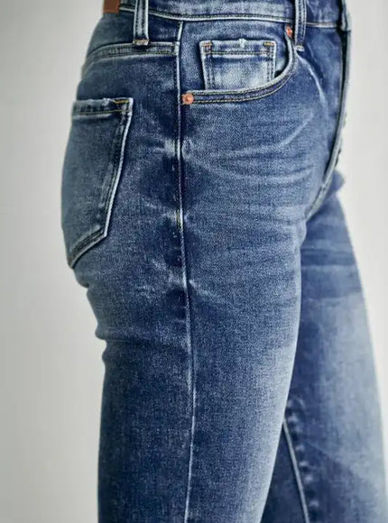 Artemis Vintage AT1068SKM HIGH RISE BUTTON SKINNY - Sleekdenim.com