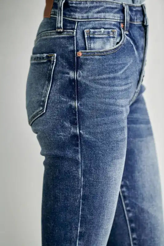 Artemis Vintage AT1068SKM HIGH RISE BUTTON SKINNY - Sleekdenim.com