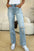 Judy Blue Full Size High Waist Distressed Straight Jeans.