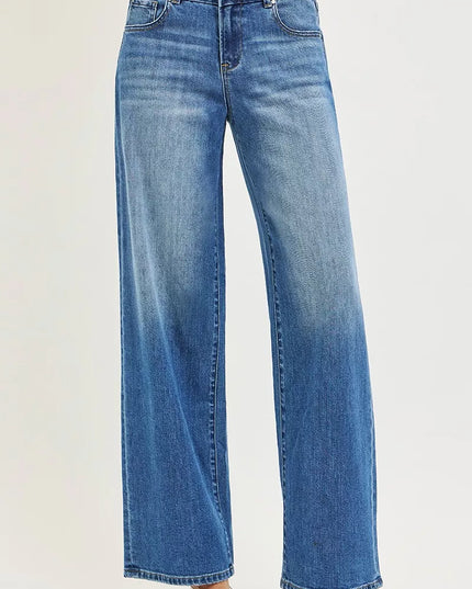 RISEN Slouchy Baggy Jeans with Pockets - Sleekdenim.com