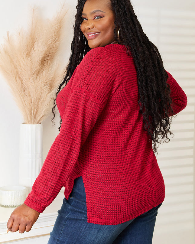 Culture Code Full Size Wide Notch Relax Top - Sleekdenim.com