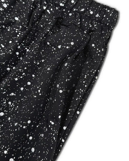 Printed Round Neck Top and Pants Set - Sleekdenim.com