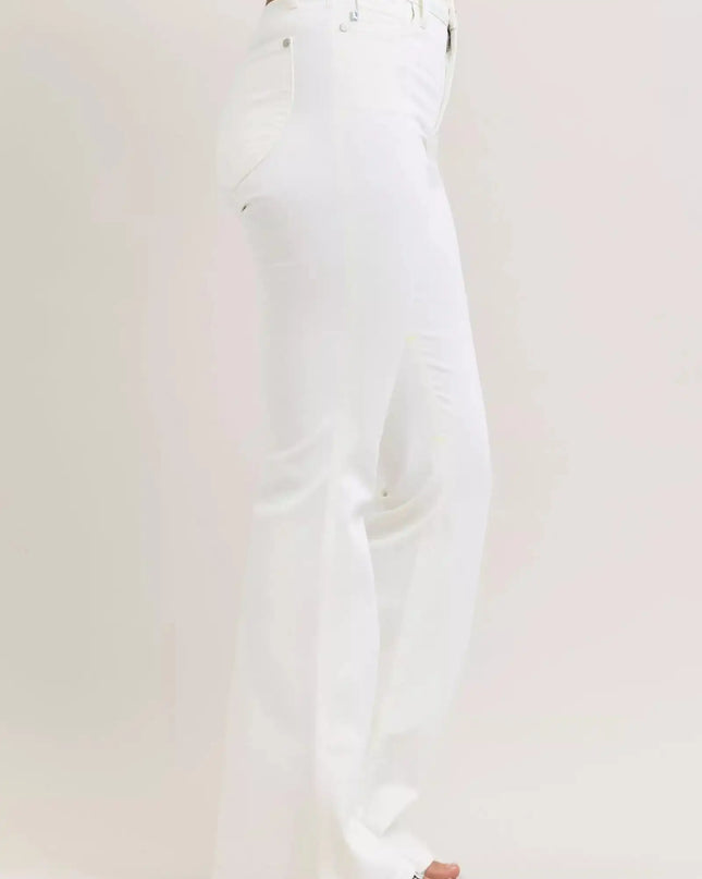 Judy Blue High-Waisted Tummy Control Flare Jeans - Sleekdenim.com