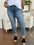 Judy Blue Full Size Cuffed Hem Slim Jeans | Sleekdenim.com