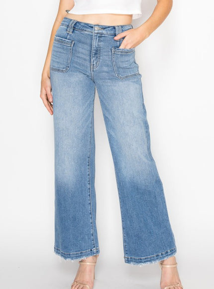 AT2080PZMT ECO FRIENDLY FABRIC HIGH RISE SLIM PALA - Artemis Vintage